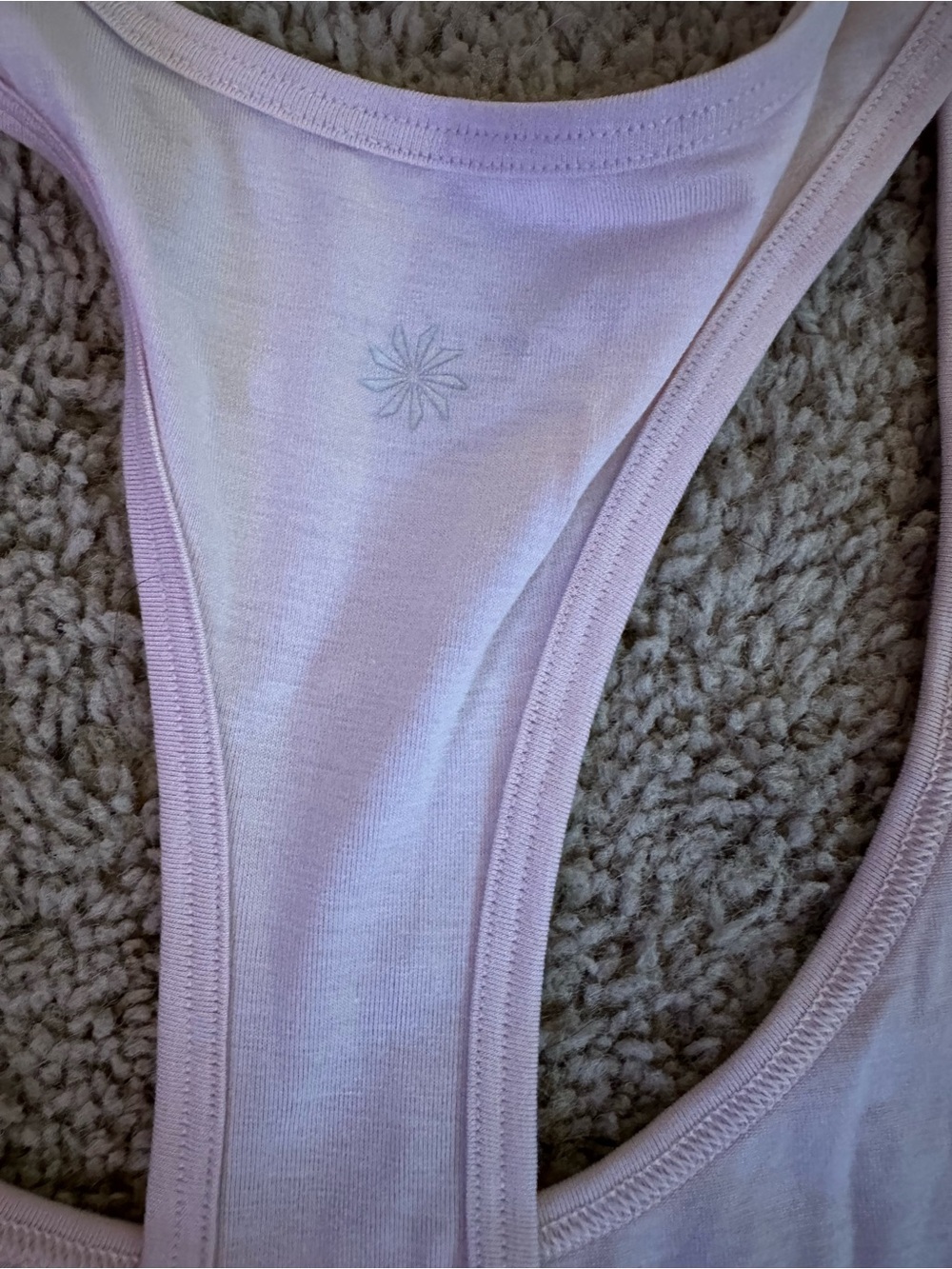 Athleta Light Pink Racerback Tank. - Picture 4 of 4